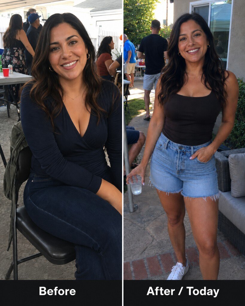 Sofia before and after progress photos